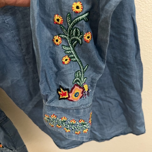 Embroidered Paul Smith Button up shirt Size L - Picture 4 of 5